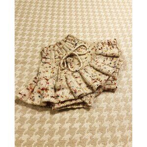 Misha & Puff Skating Pond Skirt in wool Confetti 16 0/6